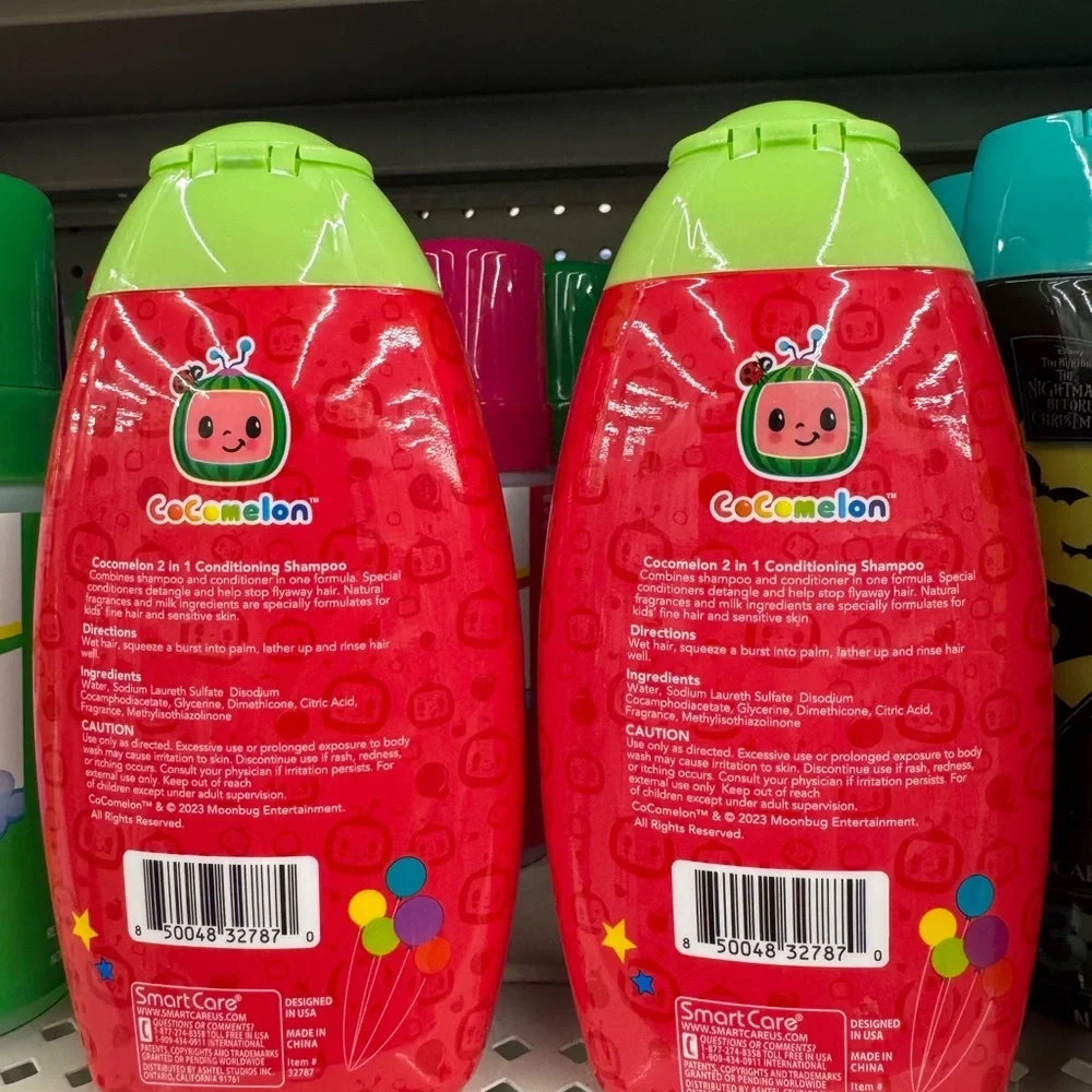 Red Cocomelon 2-in-1 Kids Shampoo